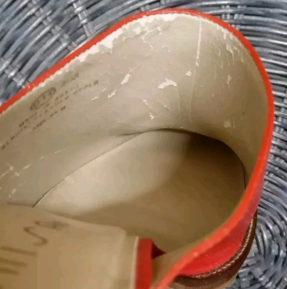 Unisa Red Leather Mules 9.5 ❤️ - Picture 11 of 11